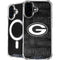 NFL Green Bay Packers Black & White iPhone 16 MagSafe Case