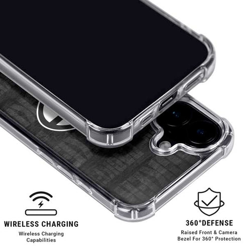 NFL Green Bay Packers Black & White iPhone 16 MagSafe Case