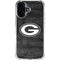 NFL Green Bay Packers Black & White iPhone 16 Plus Clear Case