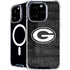 NFL Green Bay Packers Black & White iPhone 16 Pro MagSafe Case