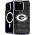 NFL Green Bay Packers Black & White iPhone 16 Pro Max MagSafe Case