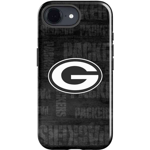 NFL Green Bay Packers Black & White iPhone 16e Impact Case