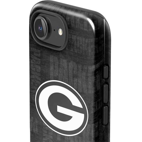 NFL Green Bay Packers Black & White iPhone 16e Impact Case