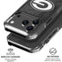 NFL Green Bay Packers Black & White iPhone 17 Pro Clear Case