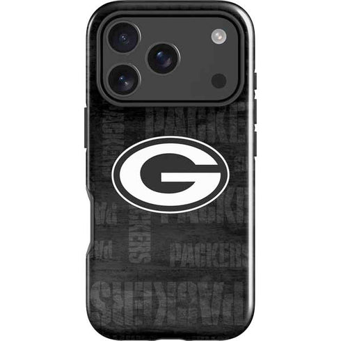 NFL Green Bay Packers Black & White iPhone 18 Pro Max Impact Case