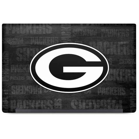 NFL Green Bay Packers Black & White Dell Latitude Skin