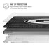 NFL Green Bay Packers Black & White MacBook Pro 14in (2021-24) Case plus Skin
