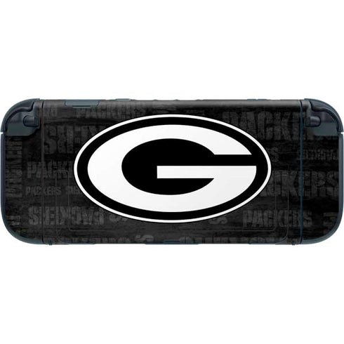 NFL Green Bay Packers Black & White Nintendo Switch 2 (2025) with Joy-Con Skin