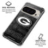 NFL Green Bay Packers Black & White Pixel 9/9 Pro Clear Case