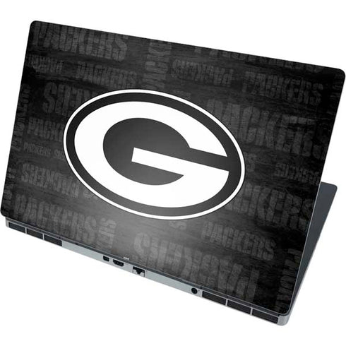 NFL Green Bay Packers Black & White Dell Precision Skin