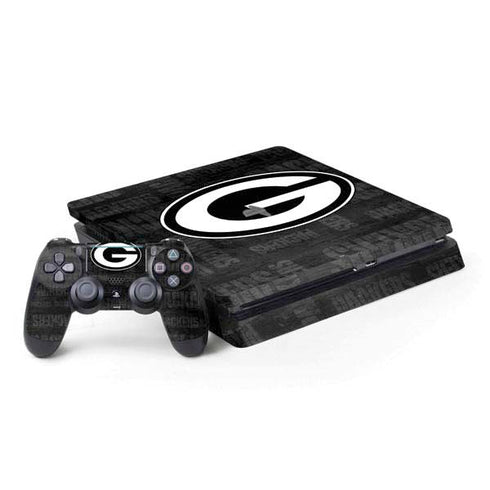 NFL Green Bay Packers Black & White PlayStation PS4 Skins