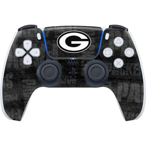 NFL Green Bay Packers Black & White PlayStation PS5 Skins