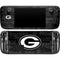 NFL Green Bay Packers Black & White Steam Deck Handheld Gaming Computer OLED Skin