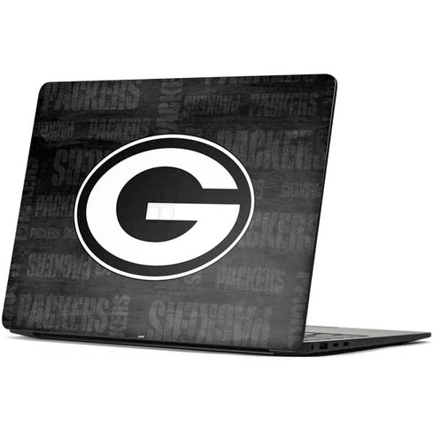 NFL Green Bay Packers Black & White Surface Laptop 7 13.8in Skin