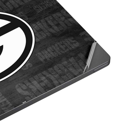 NFL Green Bay Packers Black & White Surface Laptop 7 13.8in Skin