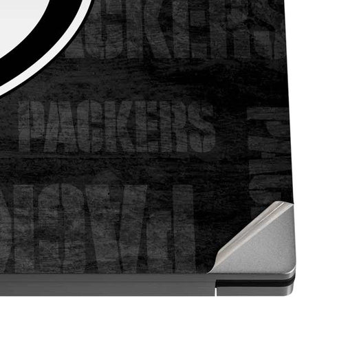 NFL Green Bay Packers Black & White Dell XPS Skin