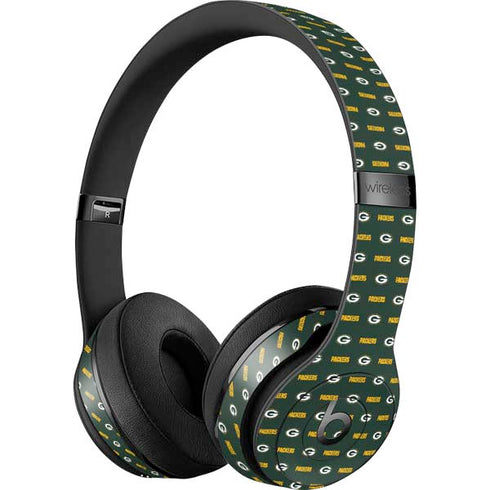 NFL Green Bay Packers Blitz Series Beats Solo 3 Wireless Skin