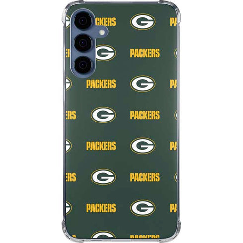 NFL Green Bay Packers Blitz Series Galaxy A35 5G Clear Case