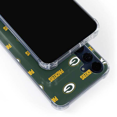 NFL Green Bay Packers Blitz Series Galaxy A35 5G Clear Case