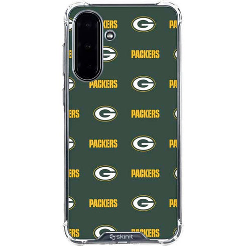 NFL Green Bay Packers Blitz Series Galaxy A36 5G Clear Case