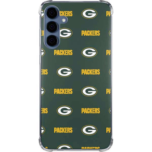 NFL Green Bay Packers Blitz Series Galaxy A55 5G Clear Case