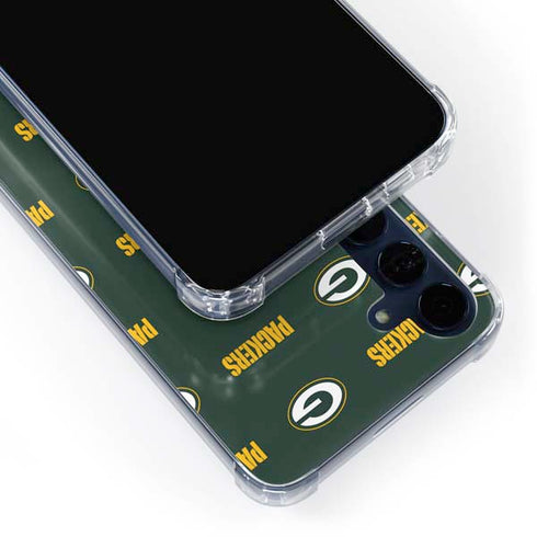 NFL Green Bay Packers Blitz Series Galaxy A55 5G Clear Case