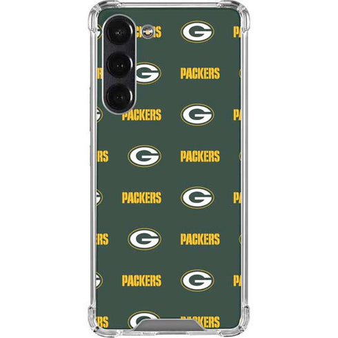 NFL Green Bay Packers Blitz Series Galaxy S24 FE Clear Case