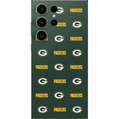 NFL Green Bay Packers Blitz Series Galaxy S25 Ultra Skin