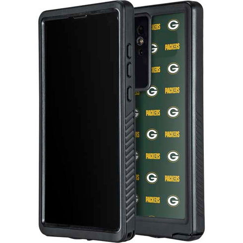 NFL Green Bay Packers Blitz Series Galaxy S24 Ultra Waterproof Case