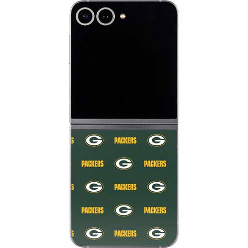 NFL Green Bay Packers Blitz Series Galaxy Z Flip6 Skin
