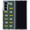 NFL Green Bay Packers Blitz Series Galaxy Z Fold5 5G Clear Case