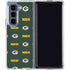 NFL Green Bay Packers Blitz Series Galaxy Z Fold5 5G Clear Case
