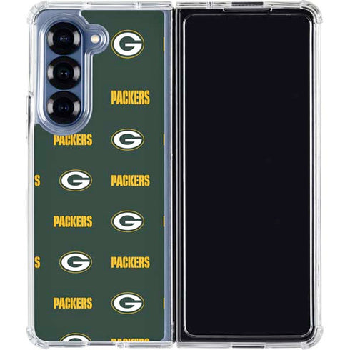 NFL Green Bay Packers Blitz Series Galaxy Z Fold6 Clear Case