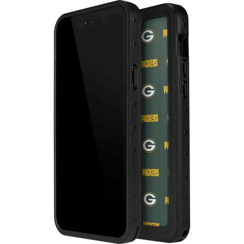 NFL Green Bay Packers Blitz Series iPhone 15 Pro Waterproof Case