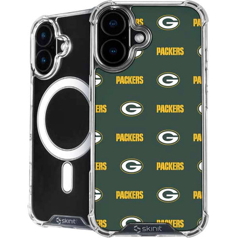 NFL Green Bay Packers Blitz Series iPhone 16 MagSafe Case