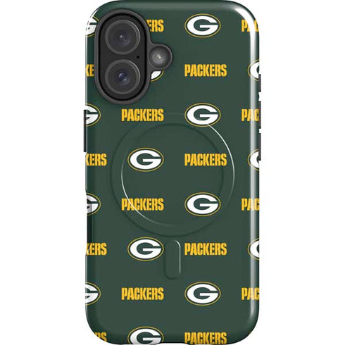 NFL Green Bay Packers Blitz Series iPhone 16 Magsafe Impact Case