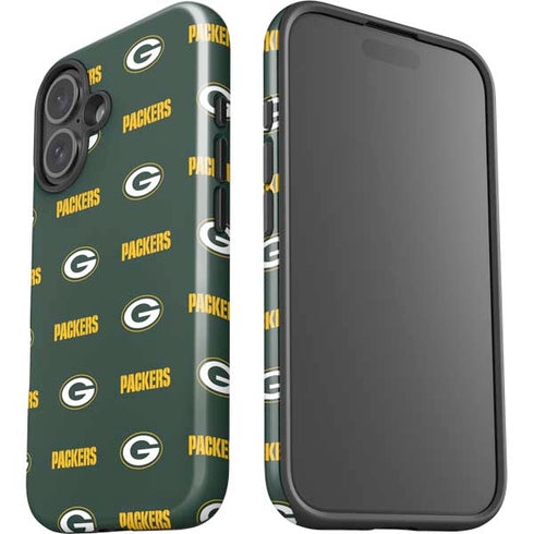 NFL Green Bay Packers Blitz Series iPhone 16 Plus Impact Case