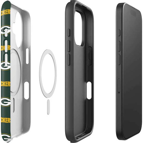 NFL Green Bay Packers Blitz Series iPhone 16 Plus Magsafe Impact Case