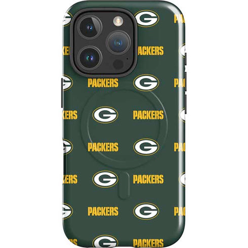 NFL Green Bay Packers Blitz Series iPhone 16 Pro Magsafe Impact Case