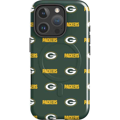 NFL Green Bay Packers Blitz Series iPhone 16 Pro Max Magsafe Impact Case