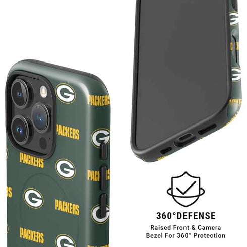 NFL Green Bay Packers Blitz Series iPhone 16 Pro Max Magsafe Impact Case