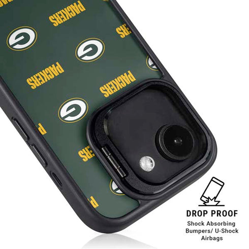 NFL Green Bay Packers Blitz Series iPhone 16e Kickstand Case