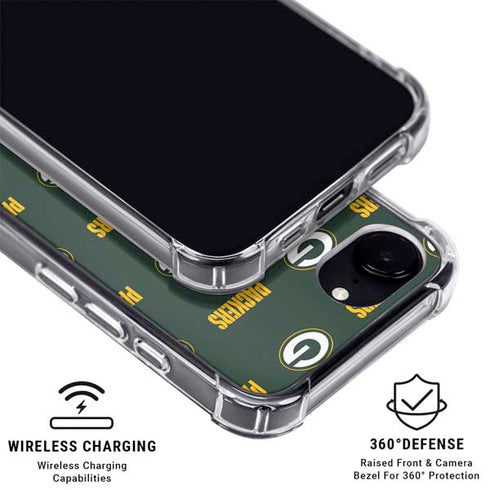 NFL Green Bay Packers Blitz Series iPhone 16e MagSafe Case