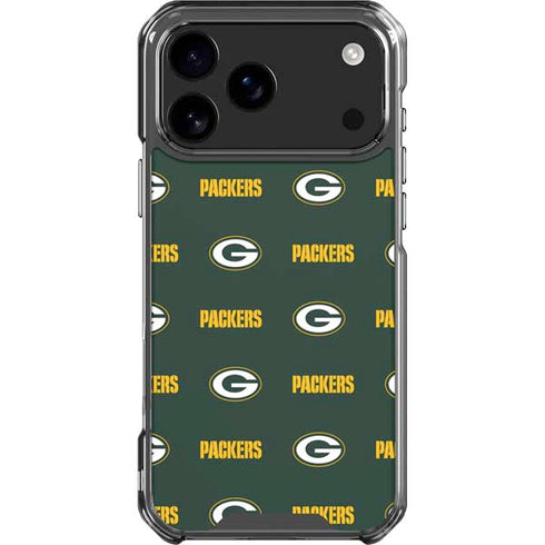 NFL Green Bay Packers Blitz Series iPhone 18 Pro Max Clear Case