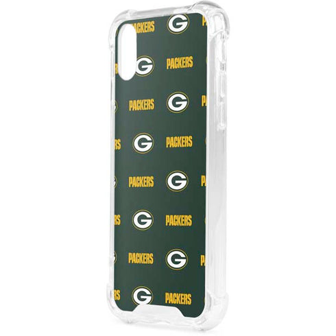 NFL Green Bay Packers Blitz Series iPhone XS Clear Case