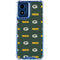 NFL Green Bay Packers Blitz Series Moto G 5G (2024) Clear Case