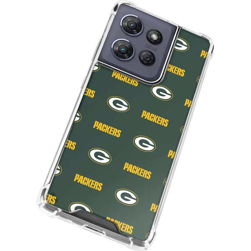 NFL Green Bay Packers Blitz Series Moto G Play 5G (2025) Clear Case