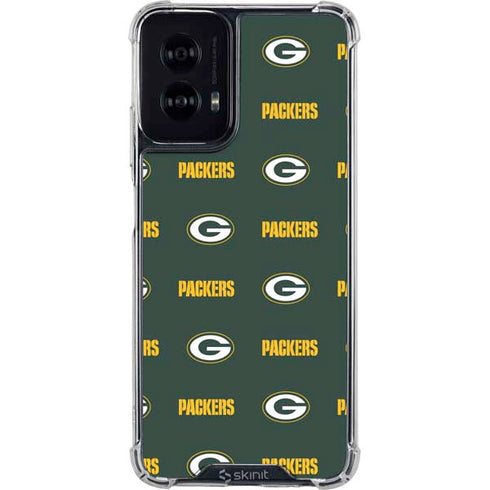 NFL Green Bay Packers Blitz Series Moto G Power 5G (2024) Clear Case