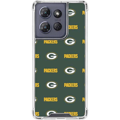 NFL Green Bay Packers Blitz Series Moto G Power 5G (2025) Clear Case