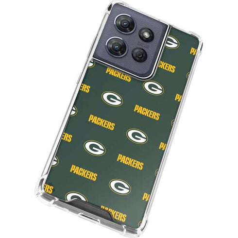 NFL Green Bay Packers Blitz Series Moto G Power 5G (2025) Clear Case
